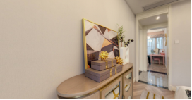 85㎡温馨有爱之家，打破传统暗淡