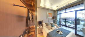 89.58㎡富有诗意的现代简约风，时尚流行