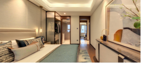 107㎡融为一体的公共区域，精致高级不失雅致