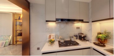 89.58㎡富有诗意的现代简约风，时尚流行