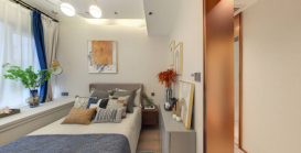 89.58㎡富有诗意的现代简约风，时尚流行