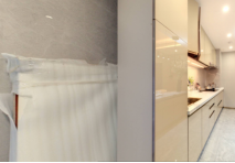 117.29㎡胡桃定制实木点缀轻奢空间,高端时尚 117.29㎡胡桃定制实木点缀轻奢空间,高端时尚