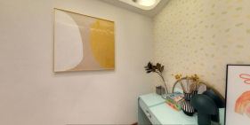 89.58㎡富有诗意的现代简约风，时尚流行