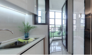 83.15㎡蓝莓色点缀设计，陪伴孩子成长的欢乐小天地