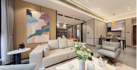 99.17㎡轻奢空间披上象牙白裙褂,美观精致 99.17㎡轻奢空间披上象牙白裙褂,美观精致