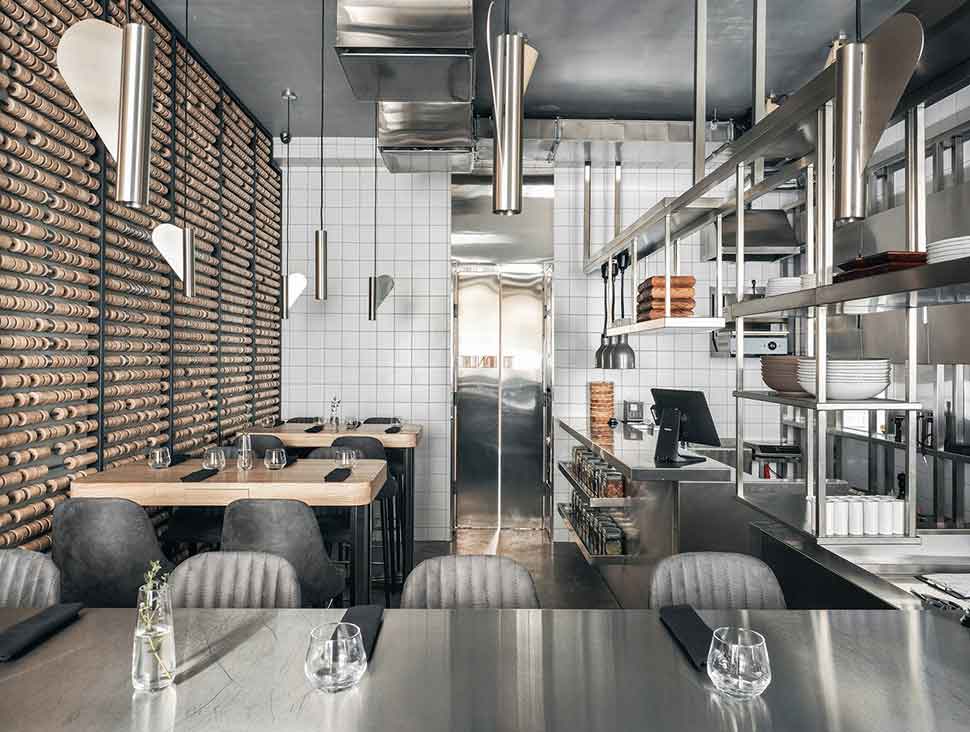 圣彼得堡餐厅装修效果图案例