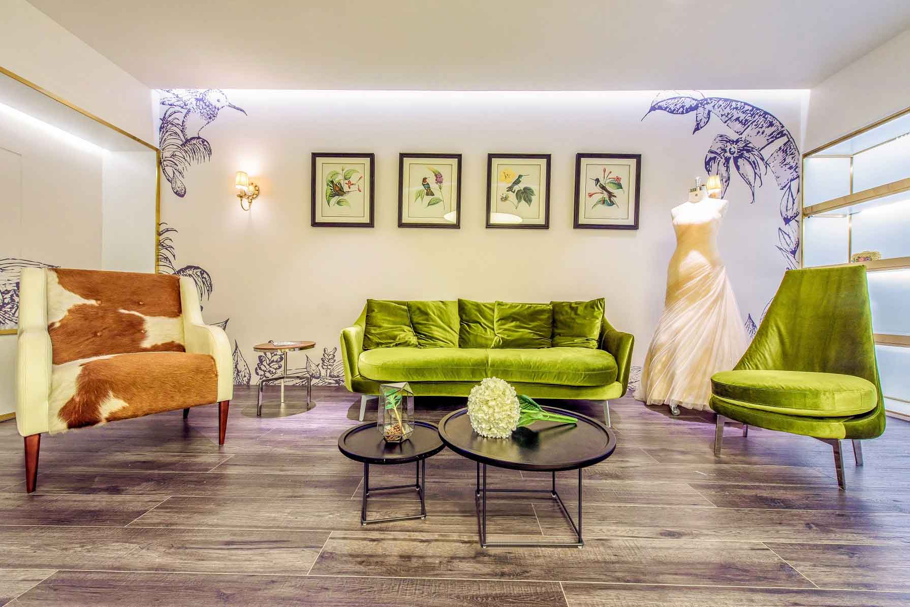 霓裳店面装修效果图案例