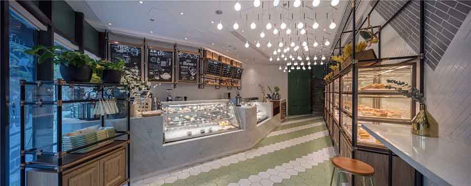 蒲缇烘培蛋糕烘焙店装修效果