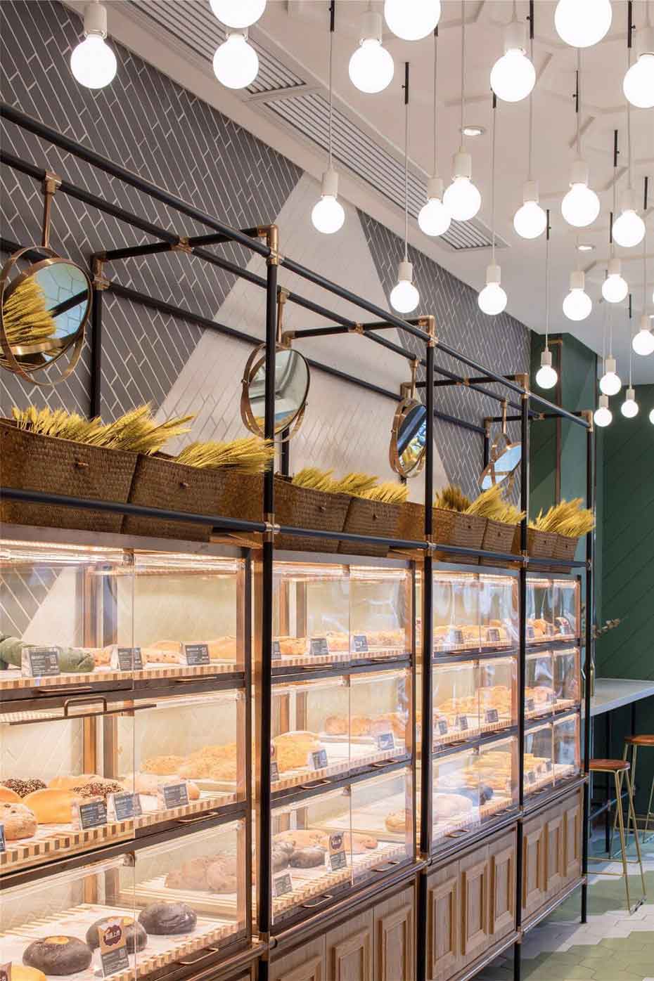 蒲缇烘培蛋糕烘焙店装修效果图案例